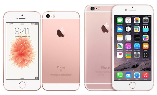 iPhone SE กับ iPhone 6s