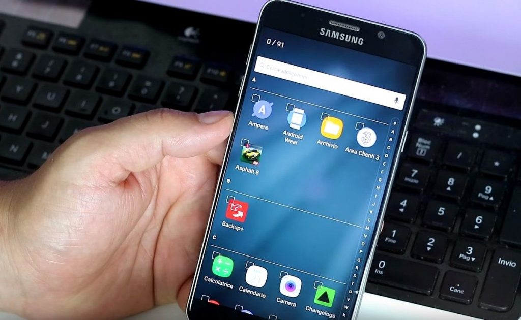 TouchWiz design