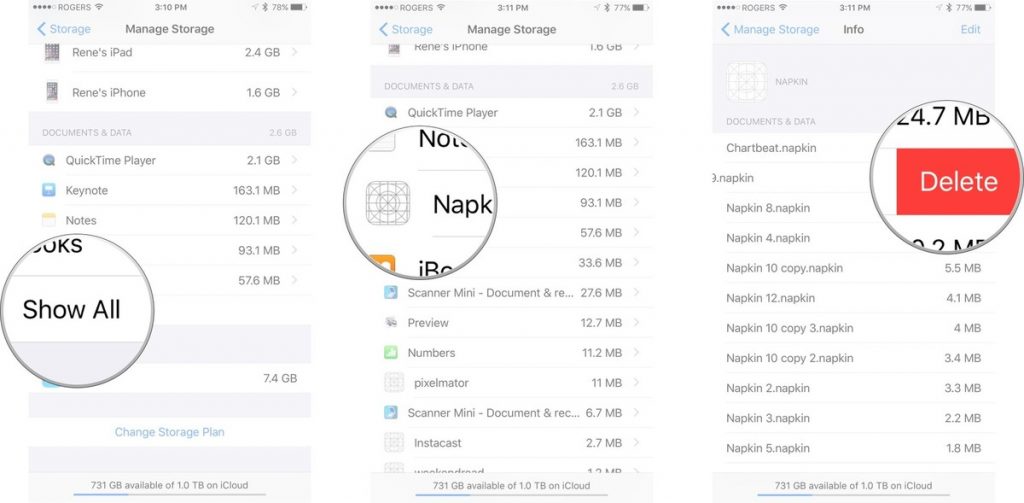 เพิ่มพื้นที่ iCloud