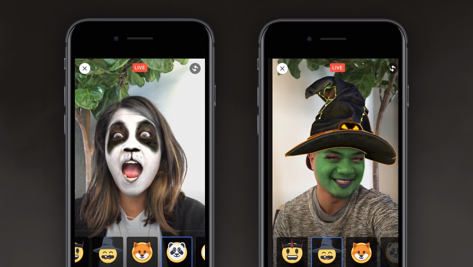 Facebook เพิ่มลูกเล่นใหม่ ต้อนรับเทศกาลฮาโลวีน บน Facebook Live และ Reactions