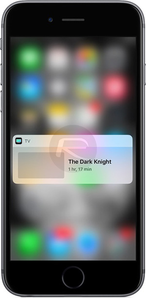 TV app Widget