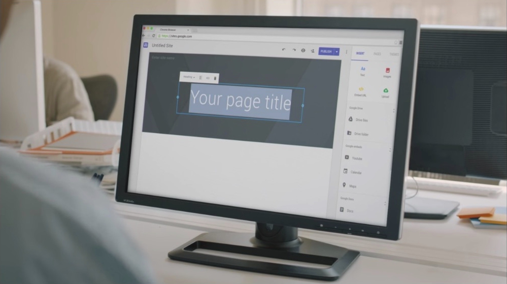 Google Sites Material Design