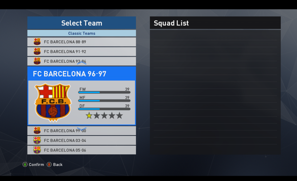 MyClub classic players unlocked