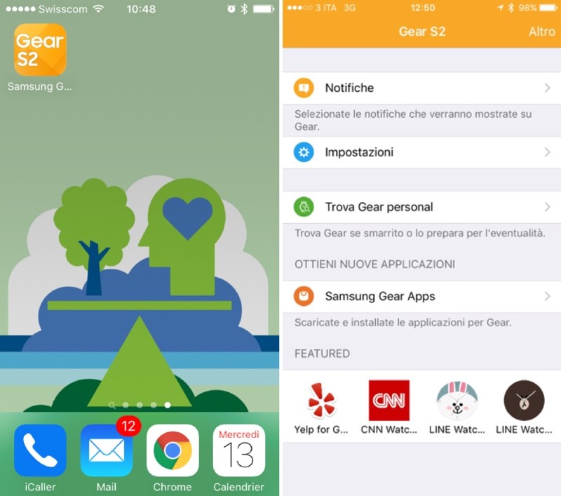 Gear Fit เวอร์ชัน iOS