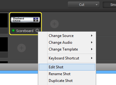Add Scoreboard Shot