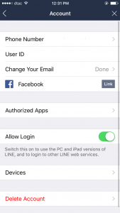 เปลี่ยนเบอร์โทร LINE