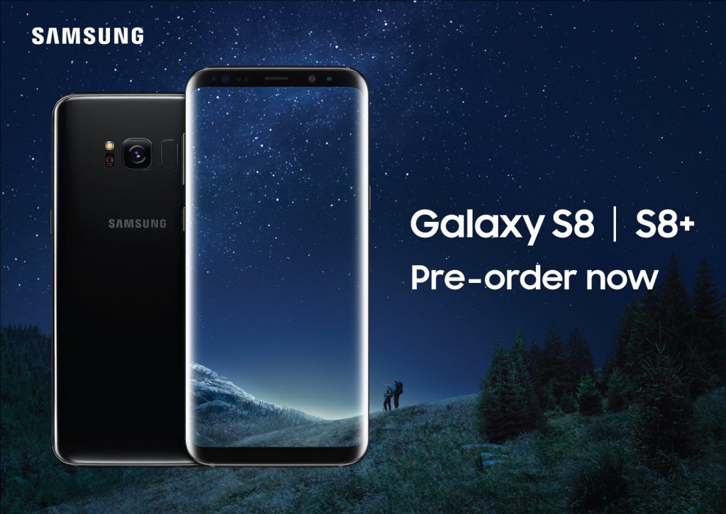 Samsung เปิดจอง Samsung Galaxy S8 /S8+ สมาร์ทโฟนดีไซน์สวยล้ำ พร้อมรับ Premium Set 6,950 บาท ฟรีทันที