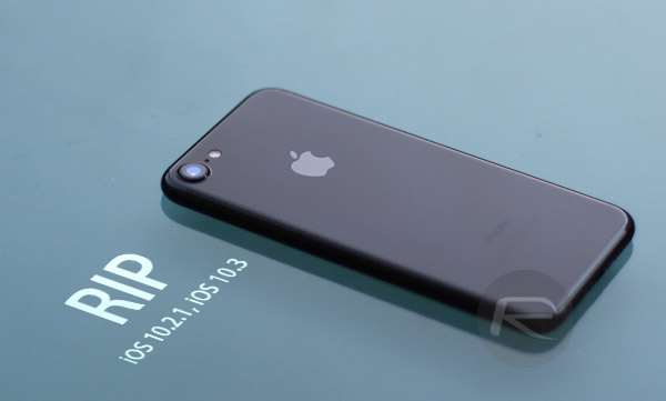 Apple ปิดไม่ให้ ดาวน์เกรด iOS 10.3.1 ไปยัง iOS 10.2.1 และ iOS 10.3 แล้ว