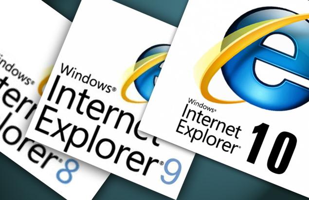  Internet Explorer 8, 9 และ 10