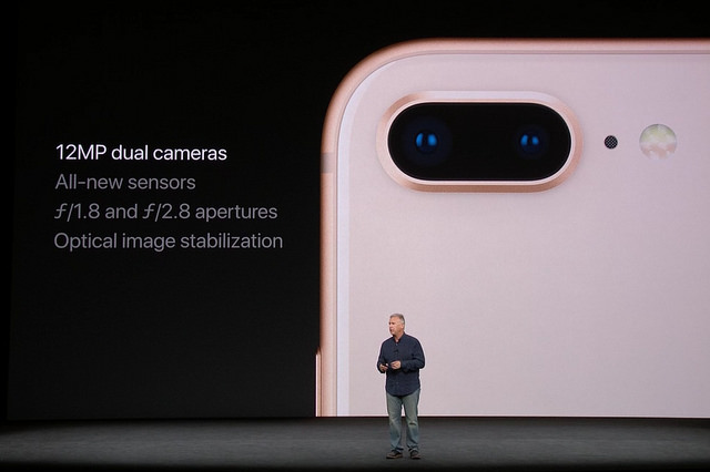 กล้องบน iPhone 8