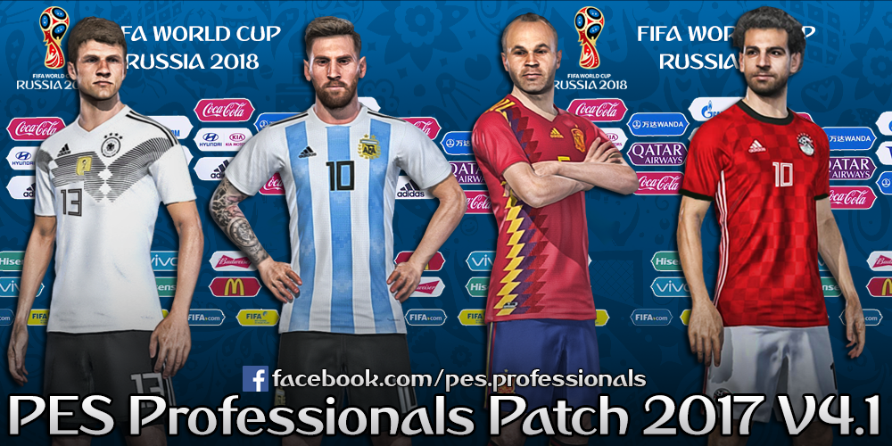 Download PES Professionals 2017 V4 AIO +4.1 แพทใหม่สำหรับ PES 2017 ดาวน์โหลดได้ที่นี่