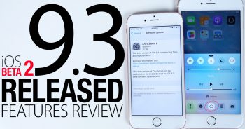 Apple ออกอัพเดท iOS 9.3 Beta 2 สำหรับนักพัฒนา เพิ่ม Night Shift ที่ Control Center และอื่นๆ