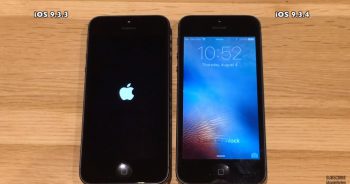 เปรียบเทียบความเร็ว iOS 9.3.4 vs iOS 9.3.3 บน iPhone 4s, 5, 5s, 6 และ 6s