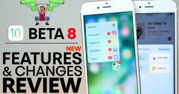 Apple ออกอัพเดท iOS 10 Beta 8 สำหรับนักพัฒนา iOS 10 Public Beta 7 สำหรับบุคคลทั่วไปแล้ว
