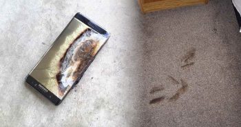 ระเบิดอีกแล้ว!! Galaxy Note 7 ระเบิด ขณะชาร์จบนหัวนอน ไฟลุกพรึ่บ ไหม้ทั้งมือ ไหม้ห้อง