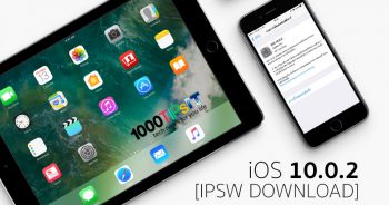 ดาวน์โหลด iOS 10.0.2 แบบไฟล์ IPSW ลิงค์ตรงจาก Apple ดาวน์โหลดได้ที่นี่