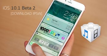 ดาวน์โหลด iOS 10.1 Beta 2 แบบไฟล์ IPSW ลิงค์ตรง ดาวน์โหลดได้ที่นี่