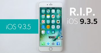 Apple ปิดไม่ให้ ดาวน์เกรด iOS 10 ไปยัง iOS 9.3.5 และ iOS เวอร์ชั่นอื่นๆแล้ว