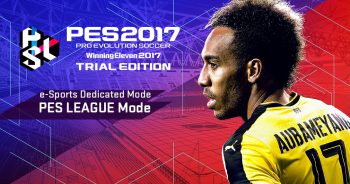 Konami ให้เล่น PES 2017 Trial Edition ฟรี ไม่มีหมดอายุ กระตุ้นคนเล่นเพื่อแข่ง eSport